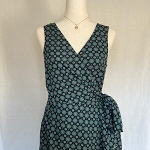 Tory Burch Adjustable midi wrap dress